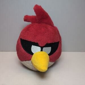 Angry Birds Super Red Space Plush 5" 2012 Commonwealth Sound Not Working